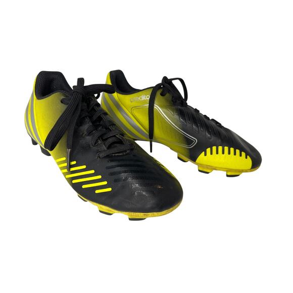 Adidas SGC 753002 Predator LZ TRX FG Soccer Cleats Shoes Sneaker 1.5 Yellow - Picture 1 of 9